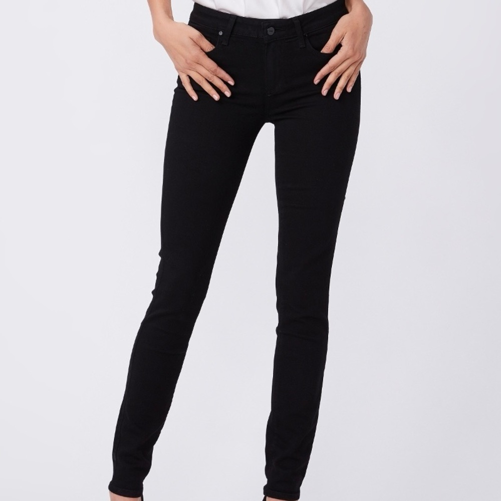 Paige black skinny jeans